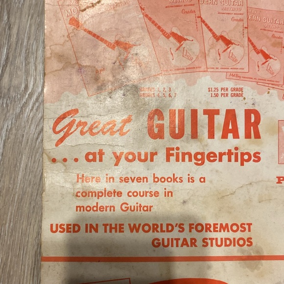 🎸✨ Vintage 1970 The Mel Bay Guitar Primer Book ✨🎸 - Picture 3 of 8